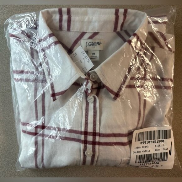 J.Crew Flannel Shirt - NWT - Picture 6 of 6